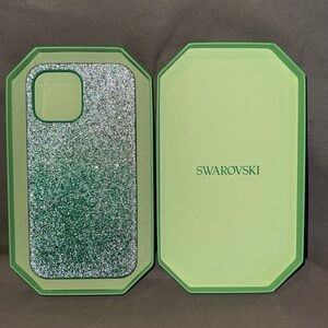 Swarovski Green Ombre Glitter Phone Case for iPhone 12 Pro – New In Box